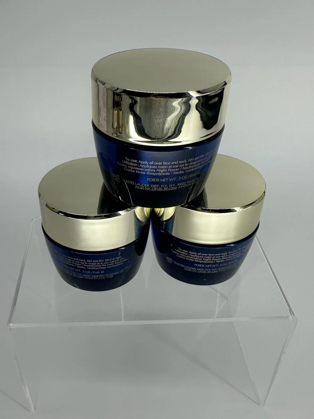 Estée Lauder Revitalizing Supreme+ Night Power Bounce Creme Moisturizer x 3 - Picture 4 of 6